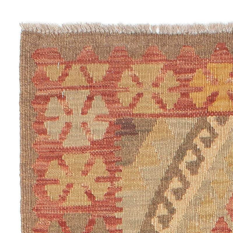 Tapis de couloir Tapis Kelim - Splash - 205 x 66 cm - multicolore
