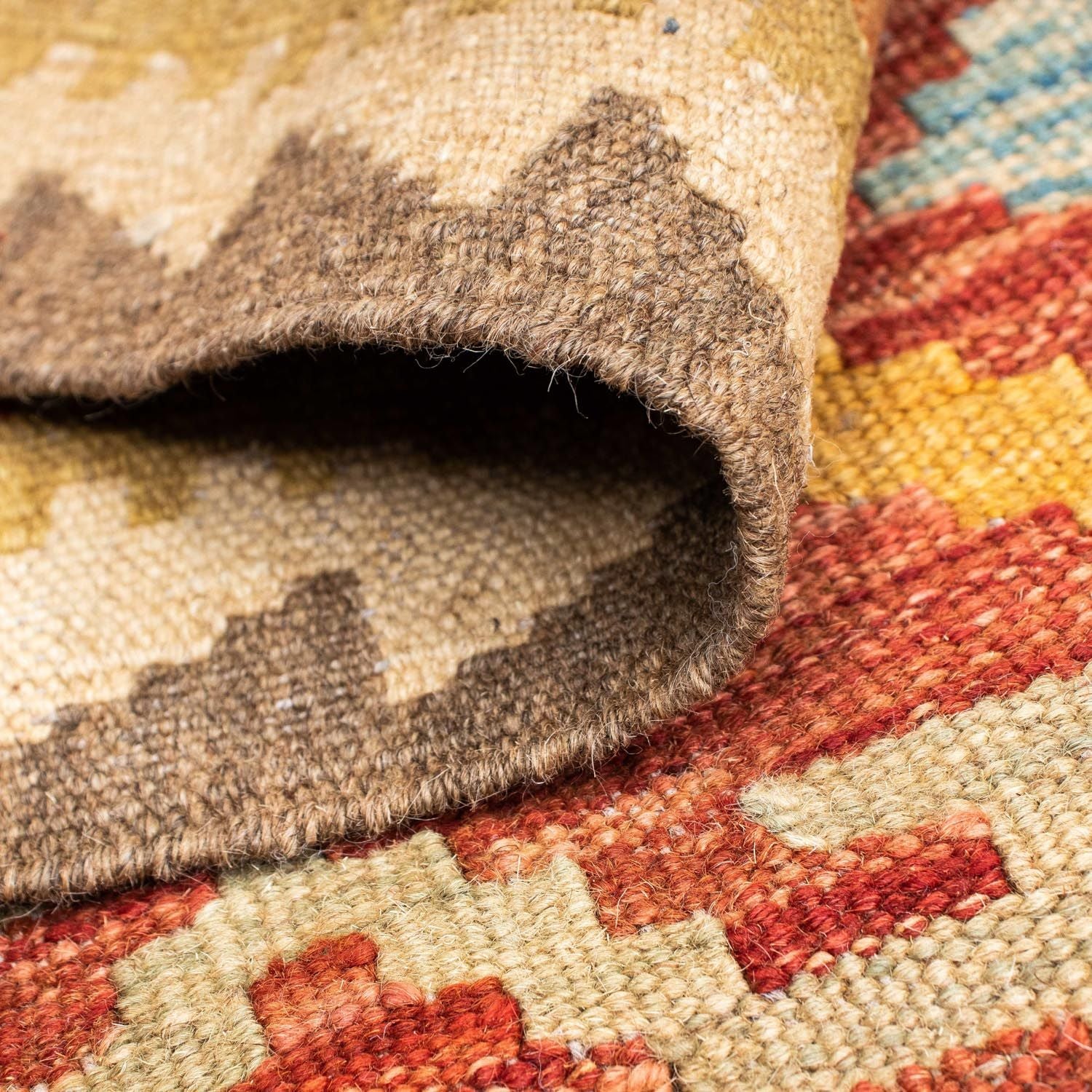 Tapis de couloir Tapis Kelim - Oriental - 189 x 70 cm - multicolore