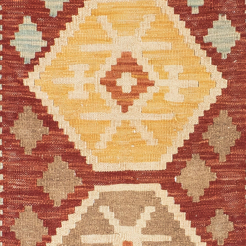 Tapis de couloir Tapis Kelim - Oriental - 203 x 70 cm - beige