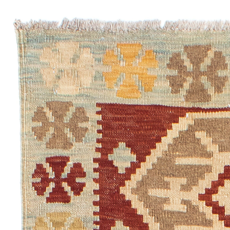 Tapis de couloir Tapis Kelim - Oriental - 203 x 70 cm - beige
