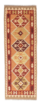 Tapis de couloir Tapis Kelim - Oriental - 201 x 64 cm - marron clair