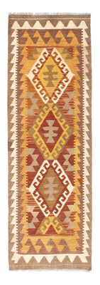 Tapis de couloir Tapis Kelim - Oriental - 203 x 64 cm - marron clair