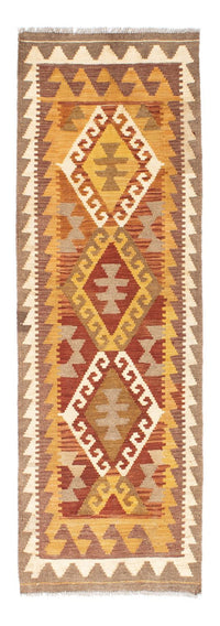 Tapis de couloir Tapis Kelim - Oriental - 203 x 64 cm - marron clair