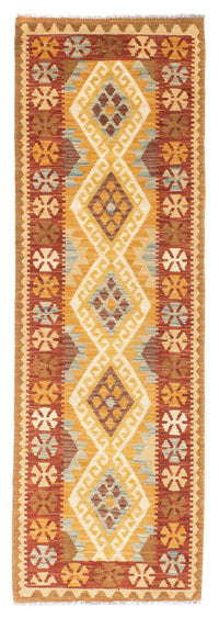 Tapis de couloir Tapis Kelim - Oriental - 206 x 67 cm - marron clair