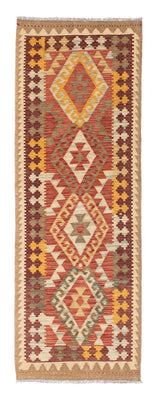 Tapis de couloir Tapis Kelim - Oriental - 199 x 67 cm - marron clair