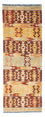 Tapis de couloir Tapis Kelim - Oriental - 209 x 72 cm - multicolore