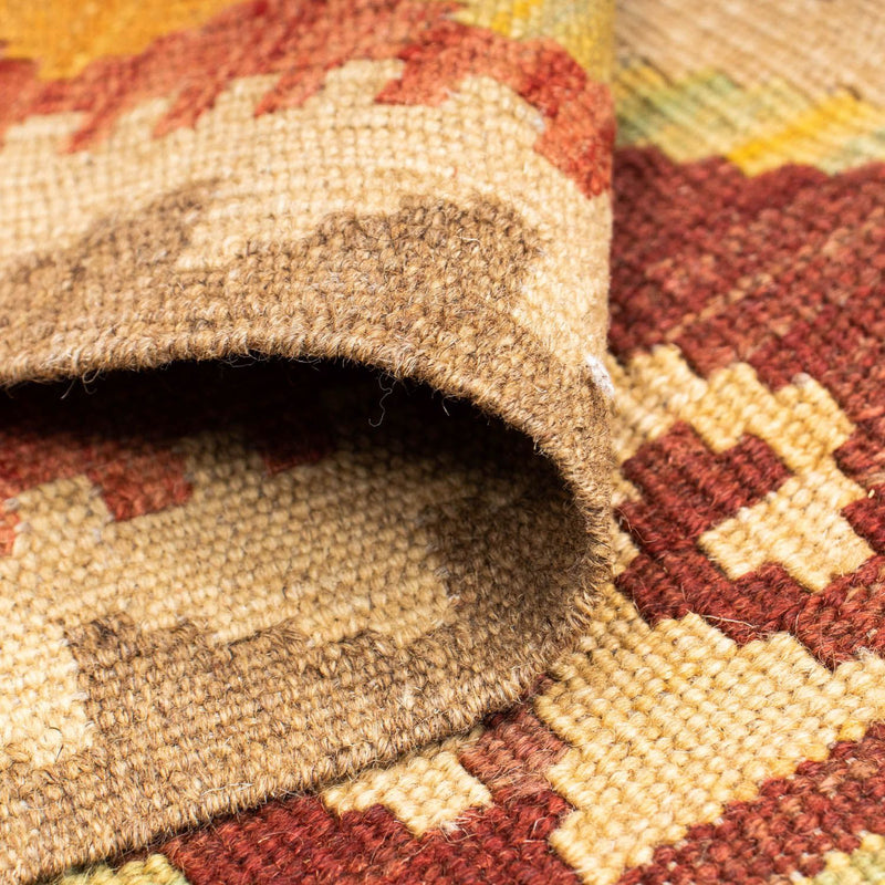 Tapis de couloir Tapis Kelim - Oriental - 195 x 74 cm - beige