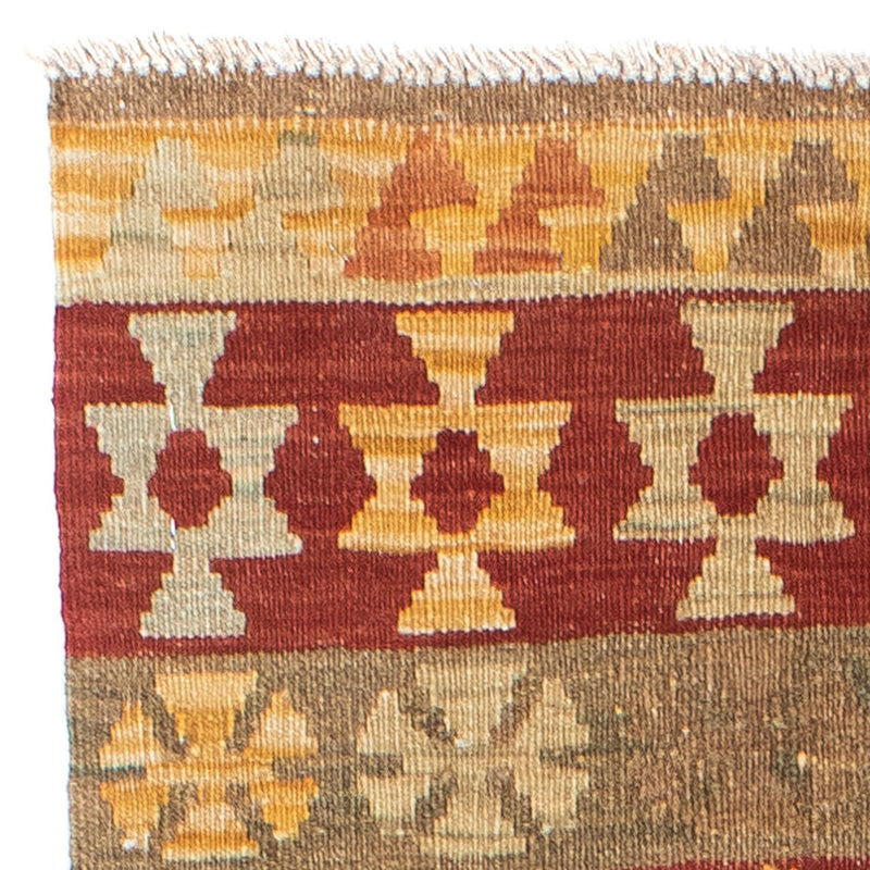 Tapis de couloir Tapis Kelim - Oriental - 197 x 75 cm - multicolore