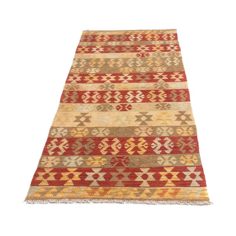 Tapis de couloir Tapis Kelim - Oriental - 197 x 75 cm - multicolore