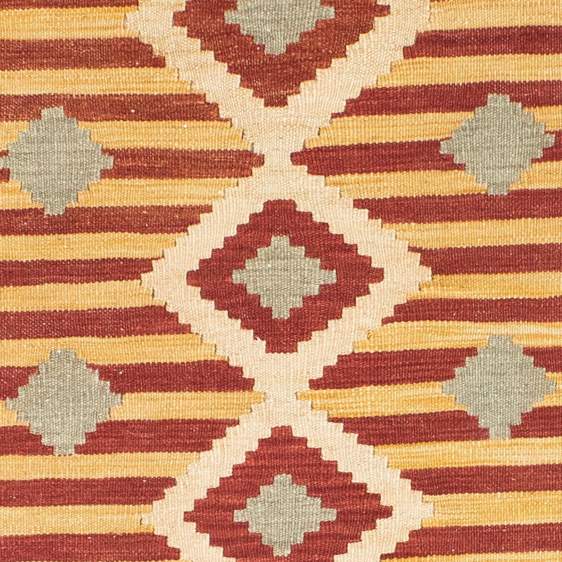 Tapis de couloir Tapis Kelim - Oriental - 207 x 74 cm - beige
