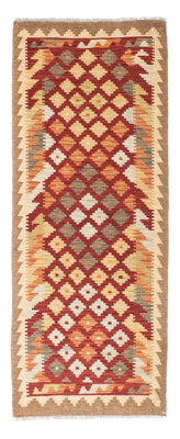 Tapis de couloir Tapis Kelim - Oriental - 195 x 74 cm - rouille