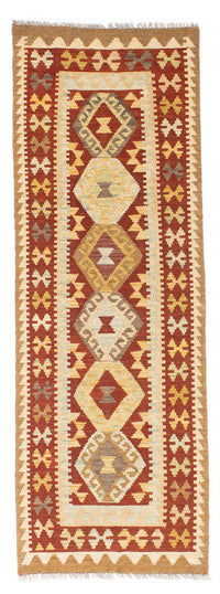 Tapis de couloir Tapis Kelim - Oriental - 206 x 71 cm - beige