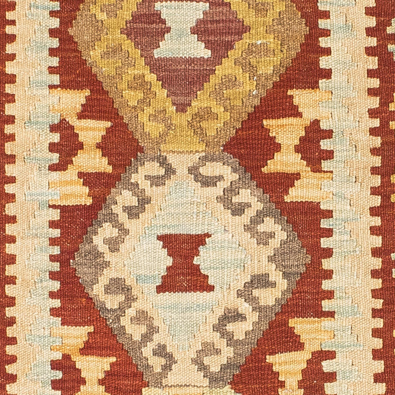 Tapis de couloir Tapis Kelim - Oriental - 206 x 71 cm - beige
