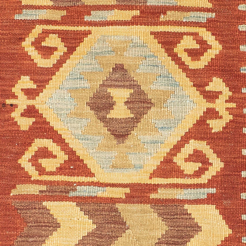 Tapis de couloir Tapis Kelim - Oriental - 195 x 75 cm - orange