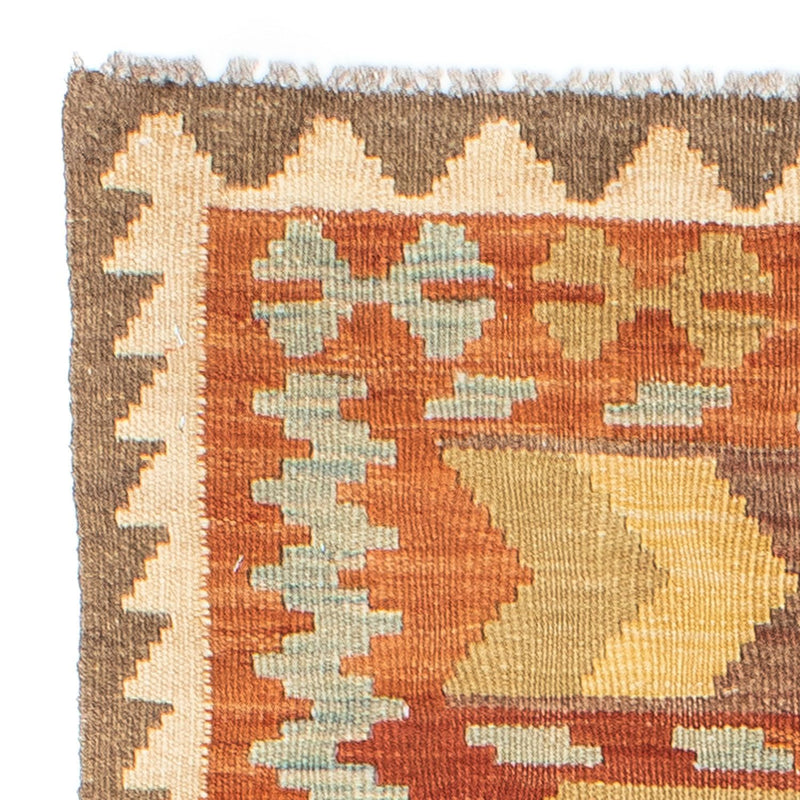 Tapis de couloir Tapis Kelim - Oriental - 195 x 75 cm - orange