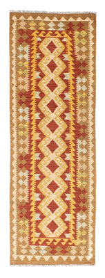 Tapis de couloir Tapis Kelim - Oriental - 202 x 70 cm - beige
