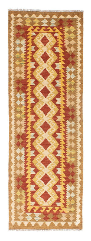Tapis de couloir Tapis Kelim - Oriental - 202 x 70 cm - beige
