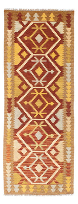 Tapis de couloir Tapis Kelim - Oriental - 206 x 73 cm - rouille