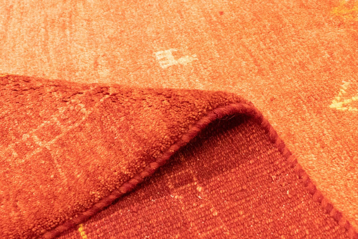 Tapis Gabbeh - Persan - 238 x 175 cm - rouge