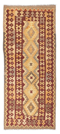 Tapis de couloir Tapis Kelim - Oriental - 195 x 79 cm - marron