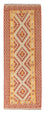 Tapis de couloir Tapis Kelim - Splash - 203 x 69 cm - rouille