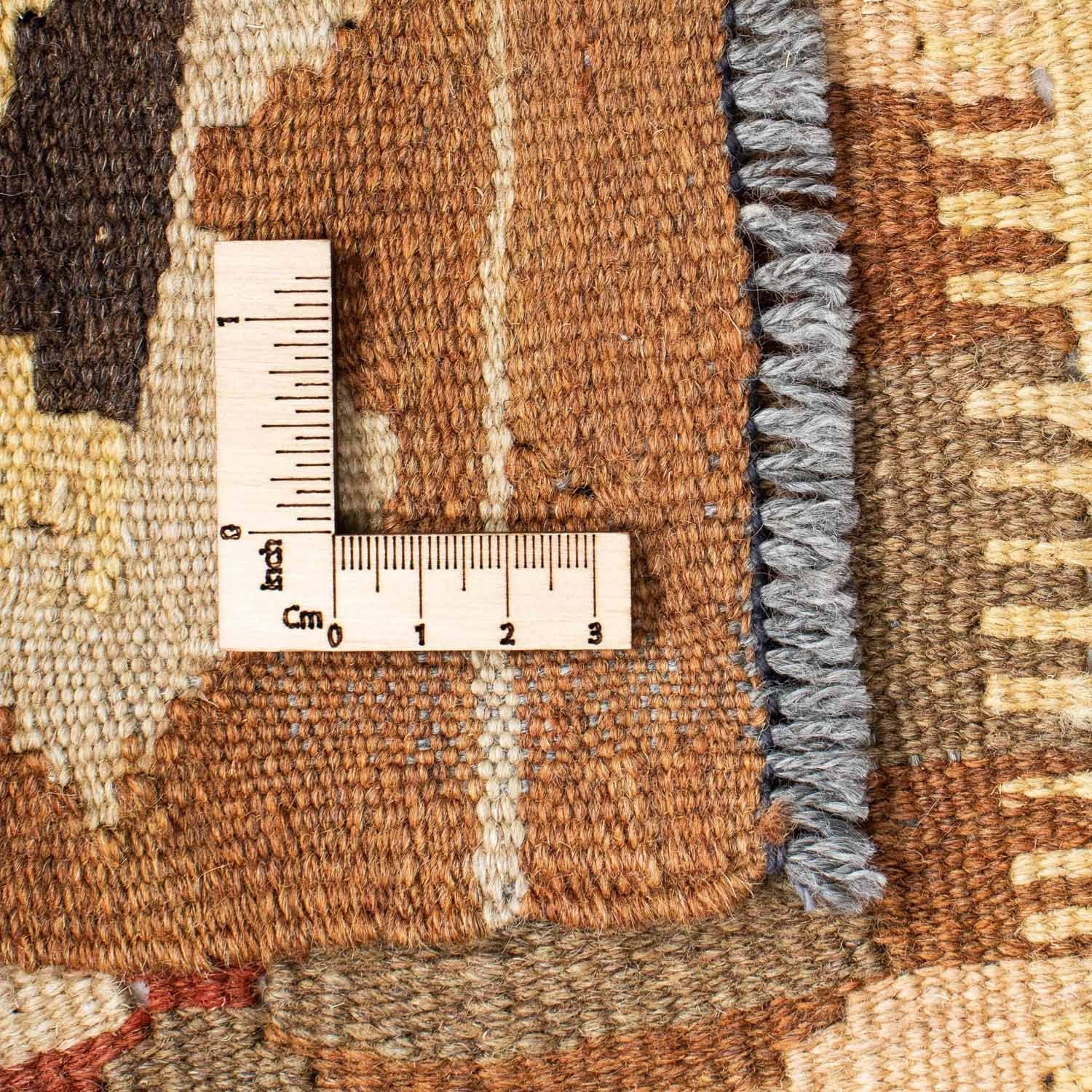 Tapis de couloir Tapis Kelim - Oriental - 207 x 85 cm - marron clair