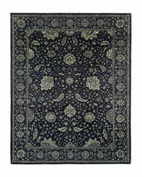 Tapis Ziegler - 309 x 246 cm - bleu foncé