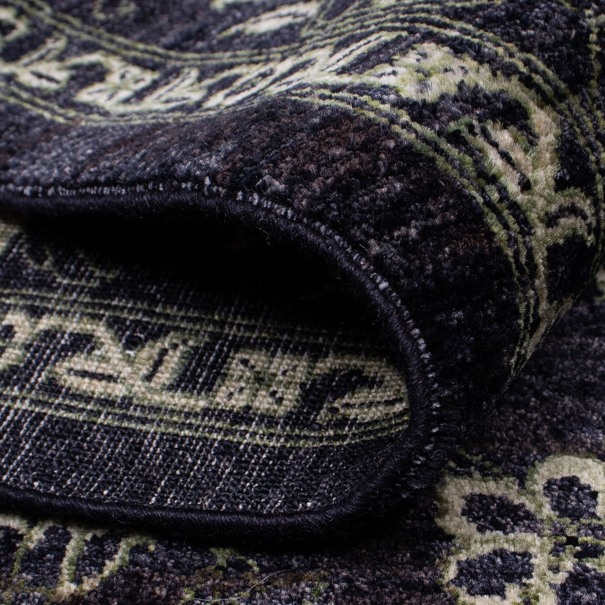 Tapis Ziegler - 309 x 246 cm - bleu foncé