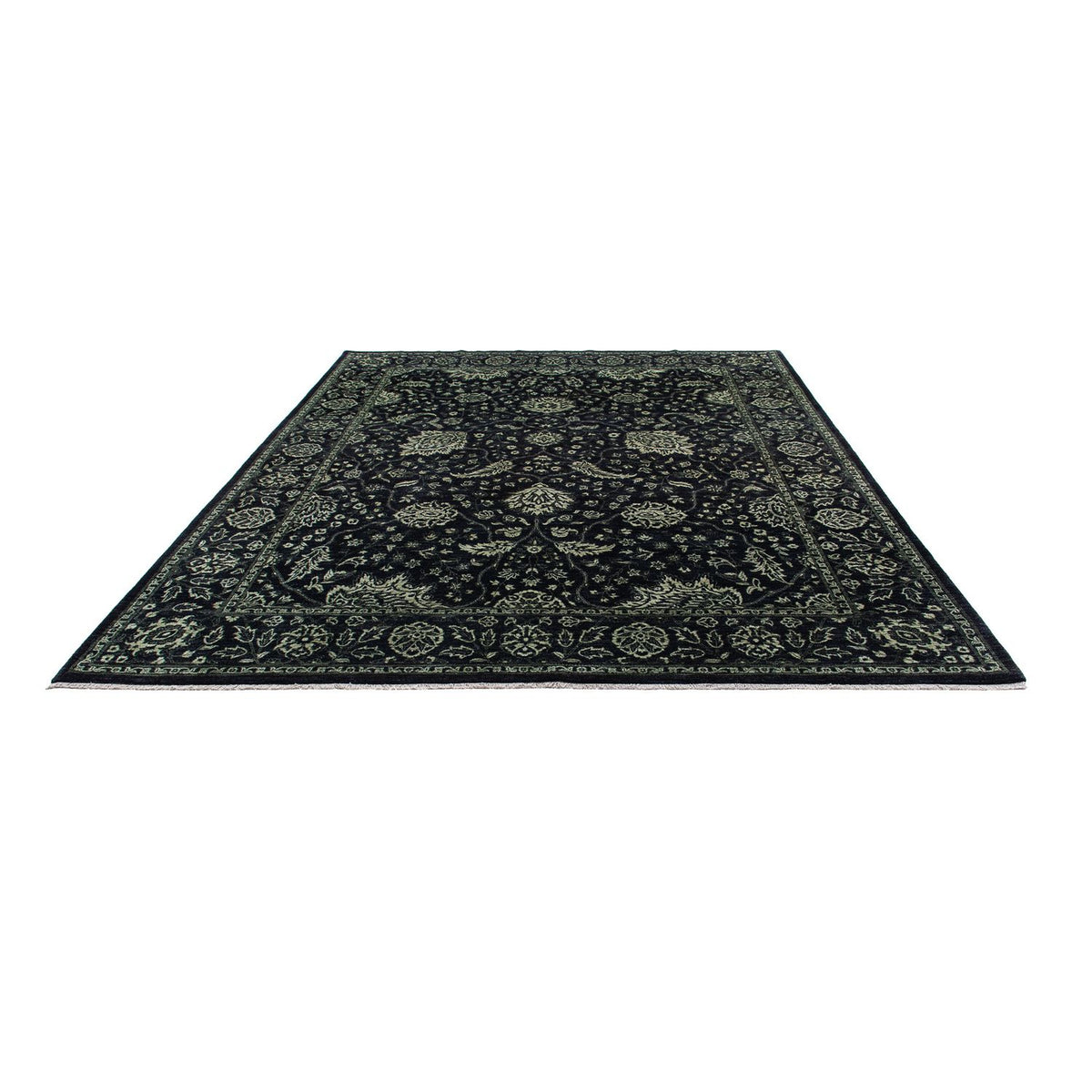 Tapis Ziegler - 309 x 246 cm - bleu foncé