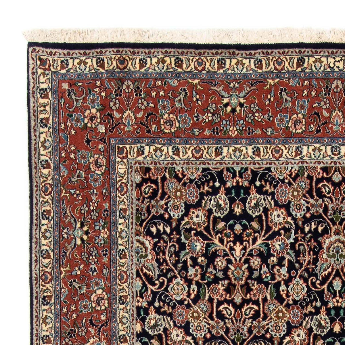 Tapis persan - Classique - 228 x 171 cm - bleu foncé