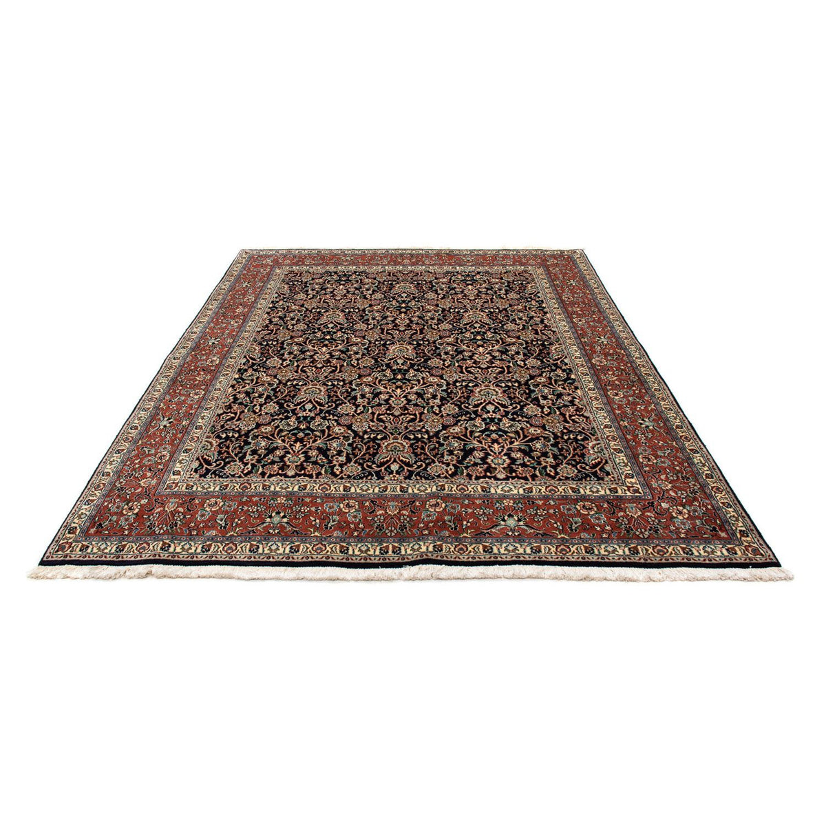 Tapis persan - Classique - 228 x 171 cm - bleu foncé