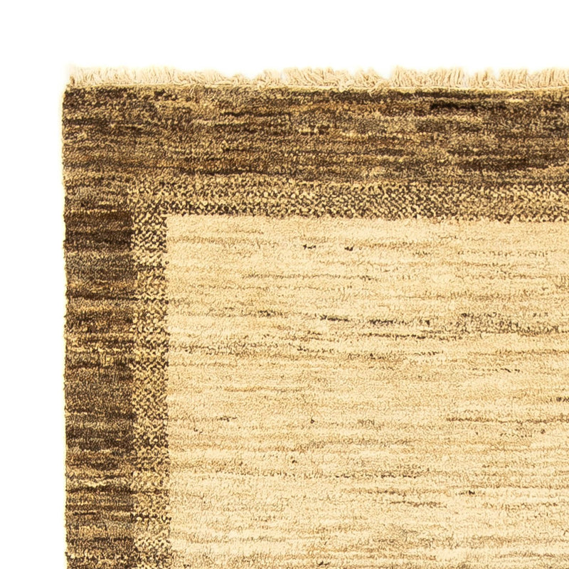 Tapis Gabbeh - Indus - 153 x 123 cm - marron clair