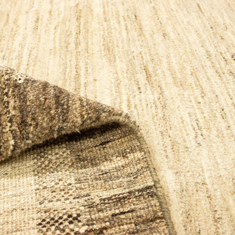 Tapis Gabbeh - Indus - 153 x 123 cm - marron clair