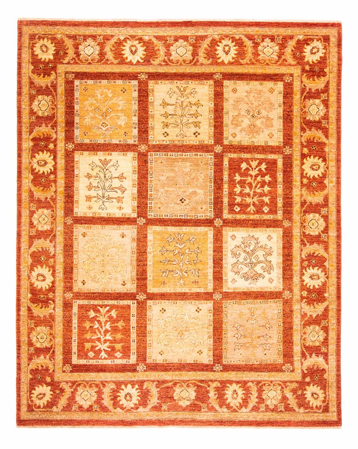 Tapis Ziegler - 246 x 192 cm - rouille