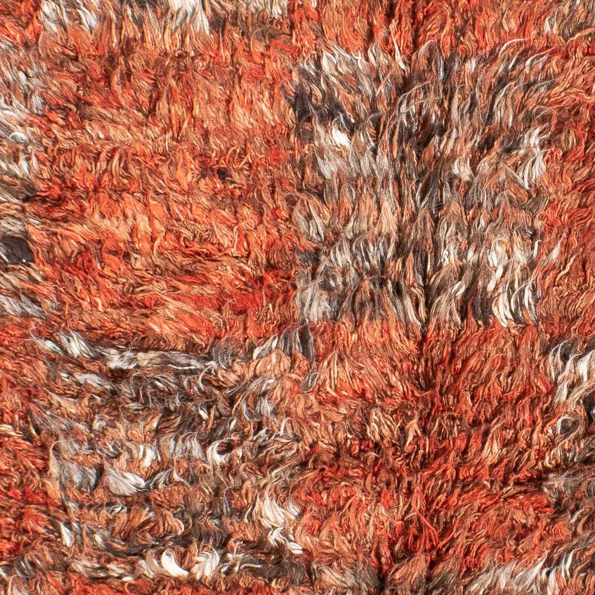 Tapis à poils longs - 255 x 173 cm - multicolore