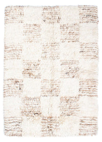 Tapis à poils longs - 243 x 172 cm - beige