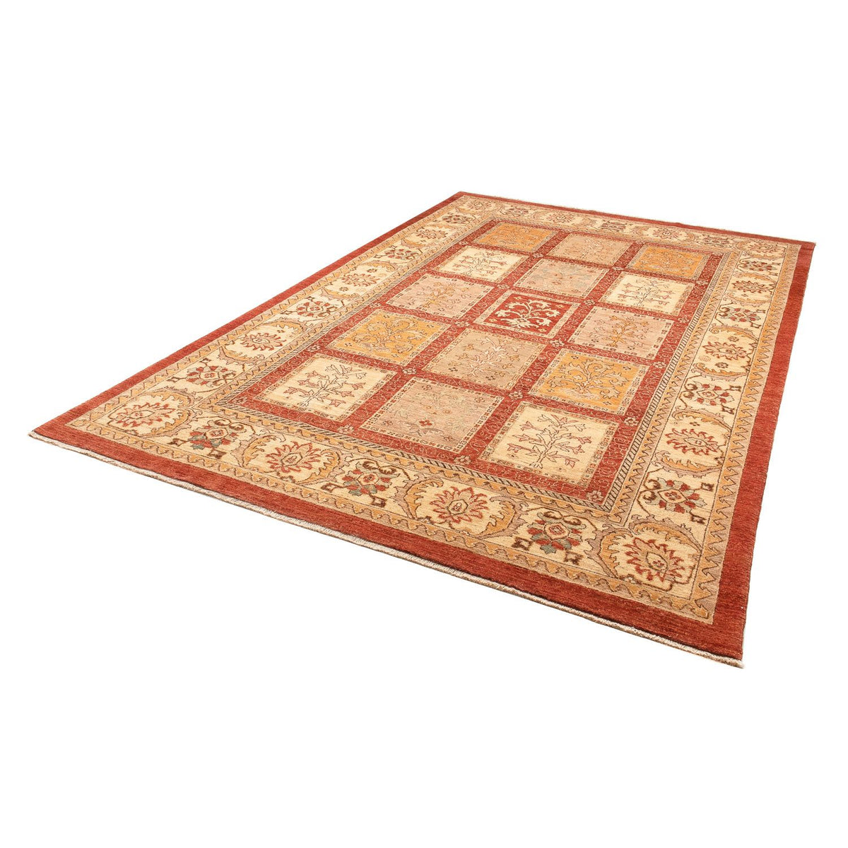 Tapis Ziegler - 314 x 200 cm - rouille