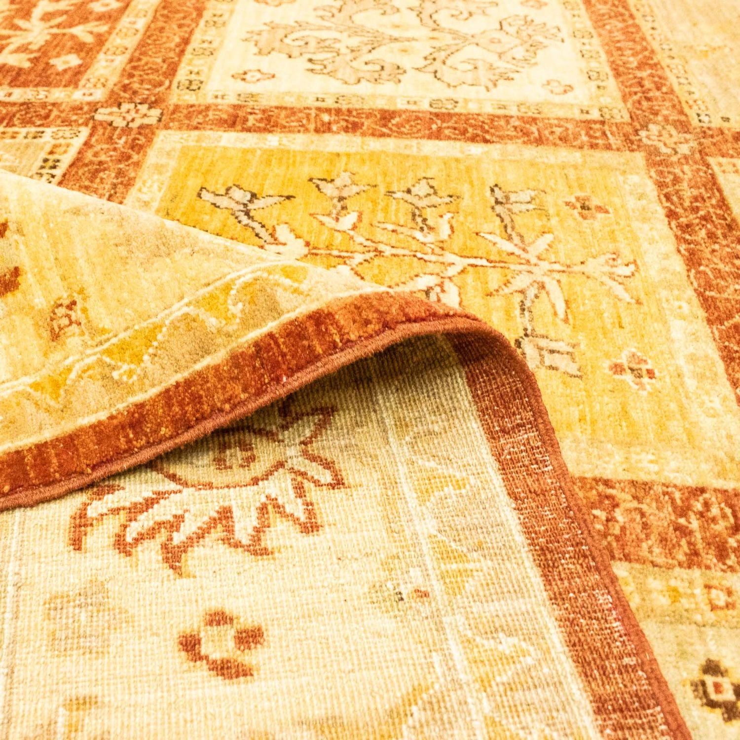 Tapis Ziegler - 249 x 191 cm - rouille