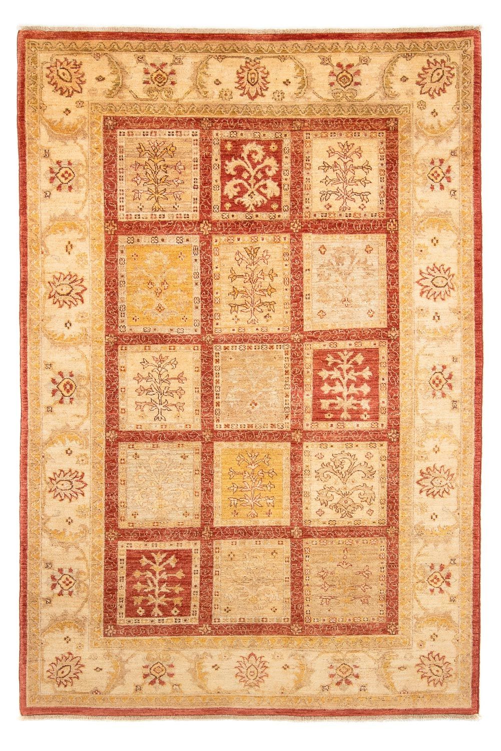 Tapis Ziegler - 233 x 159 cm - rouille