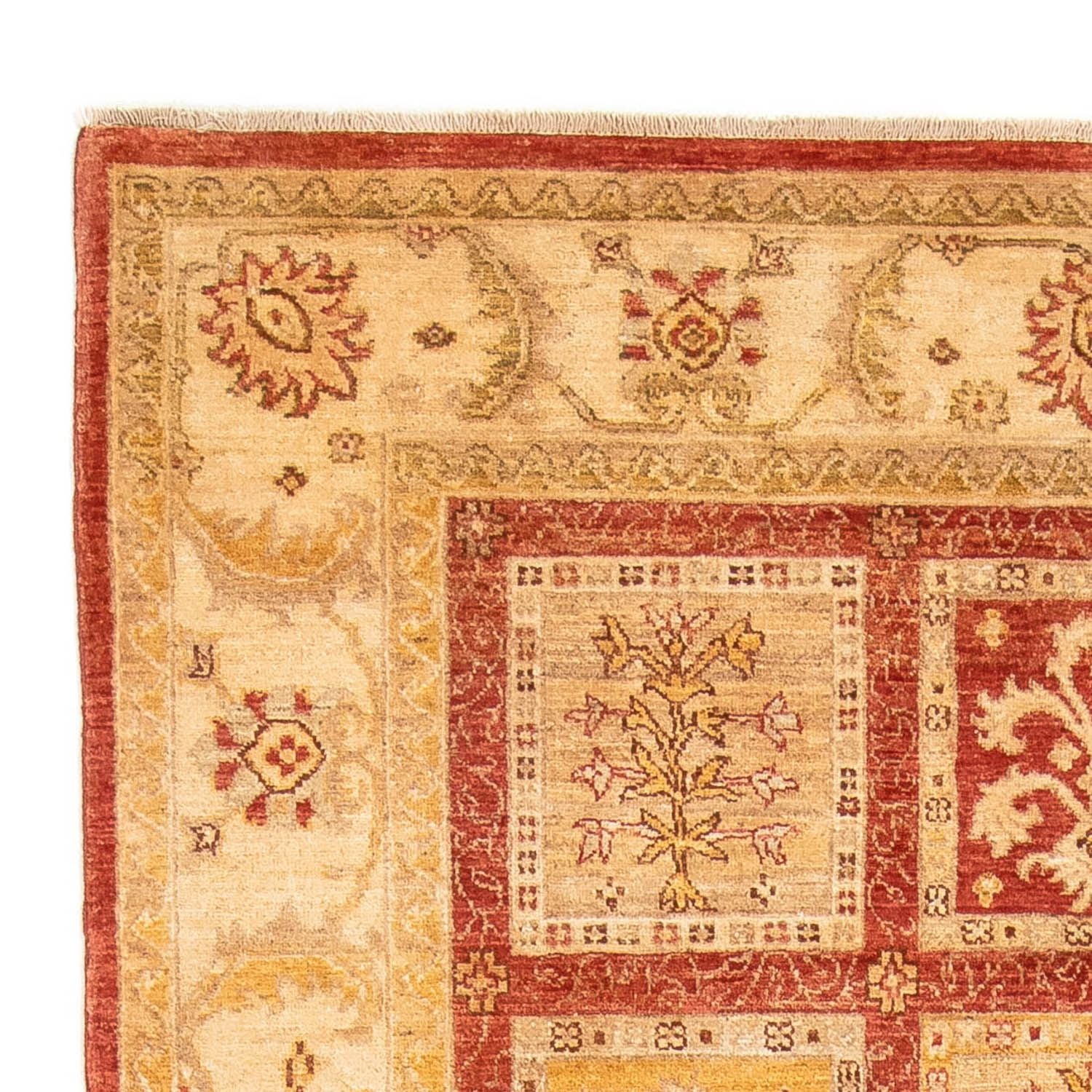 Tapis Ziegler - 233 x 159 cm - rouille