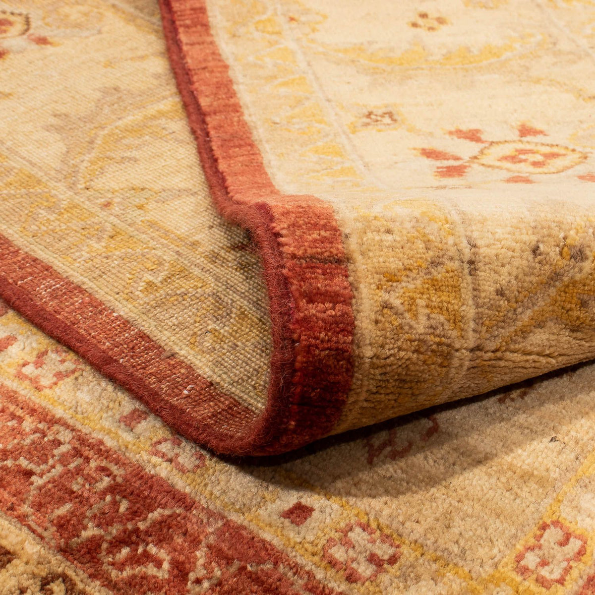 Tapis Ziegler - 233 x 159 cm - rouille