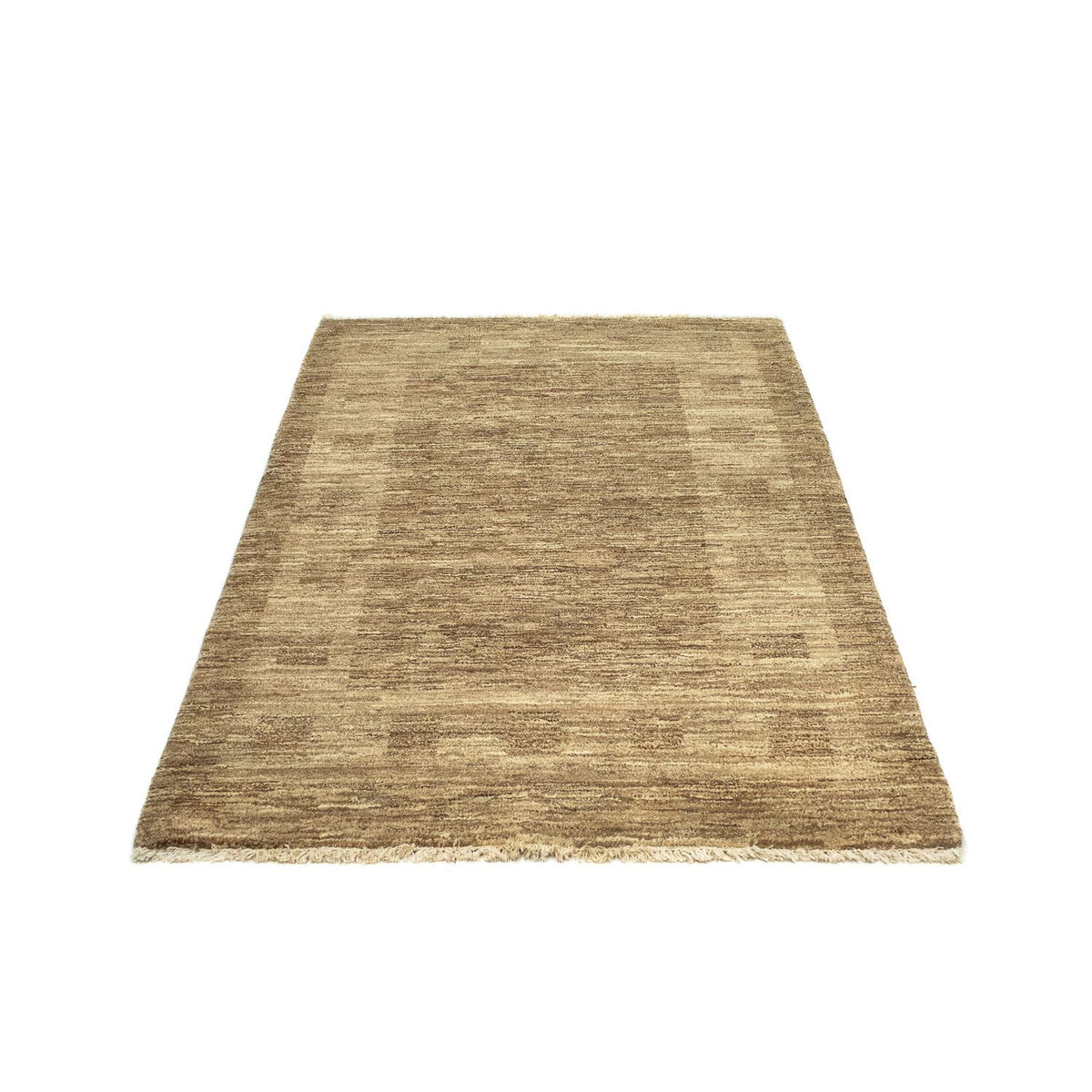 Tapis Gabbeh - Indus - 147 x 97 cm - beige foncé
