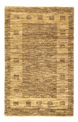 Tapis Gabbeh - Indus - 153 x 95 cm - marron clair