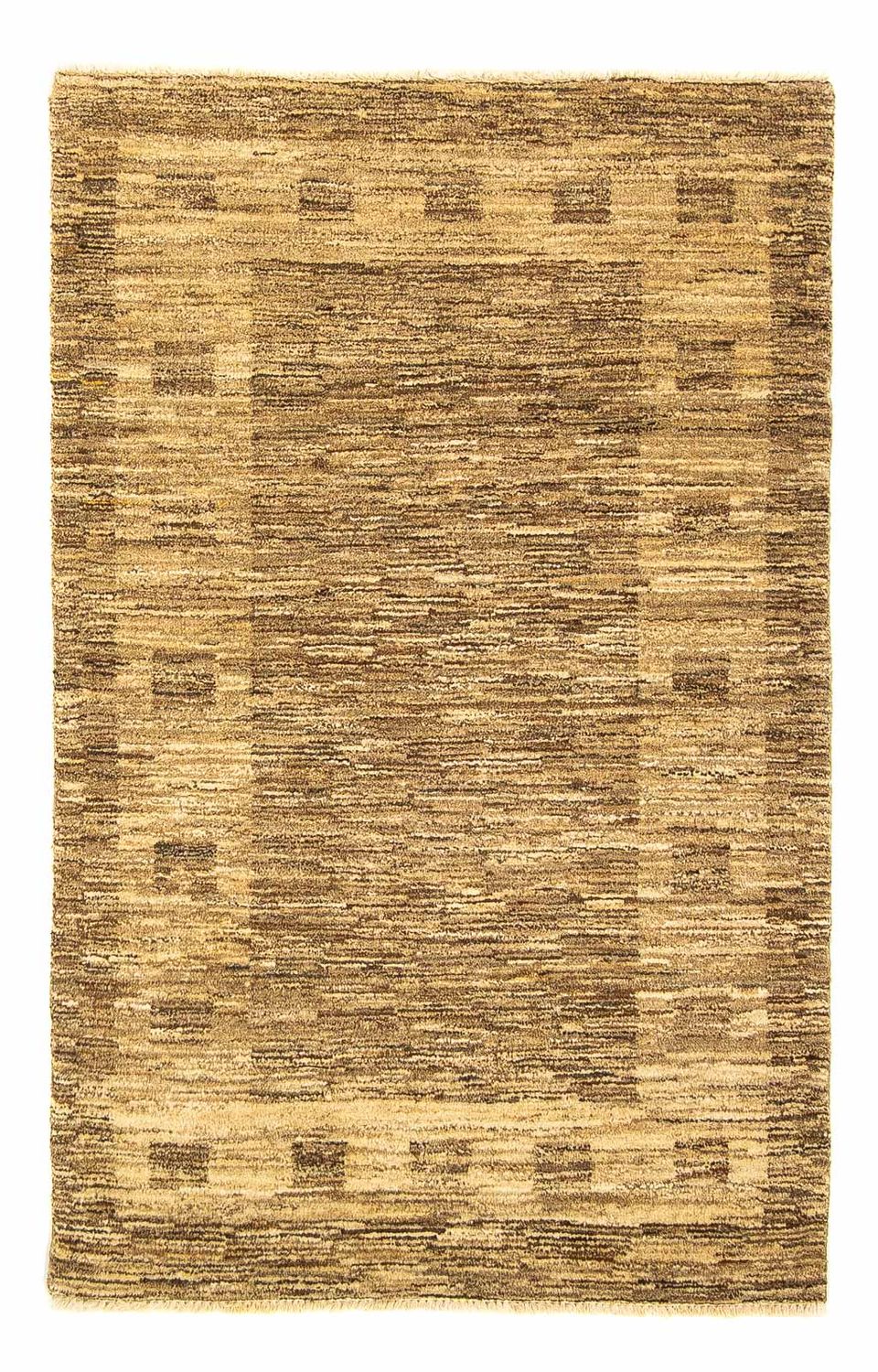 Tapis Gabbeh - Indus - 153 x 95 cm - marron clair