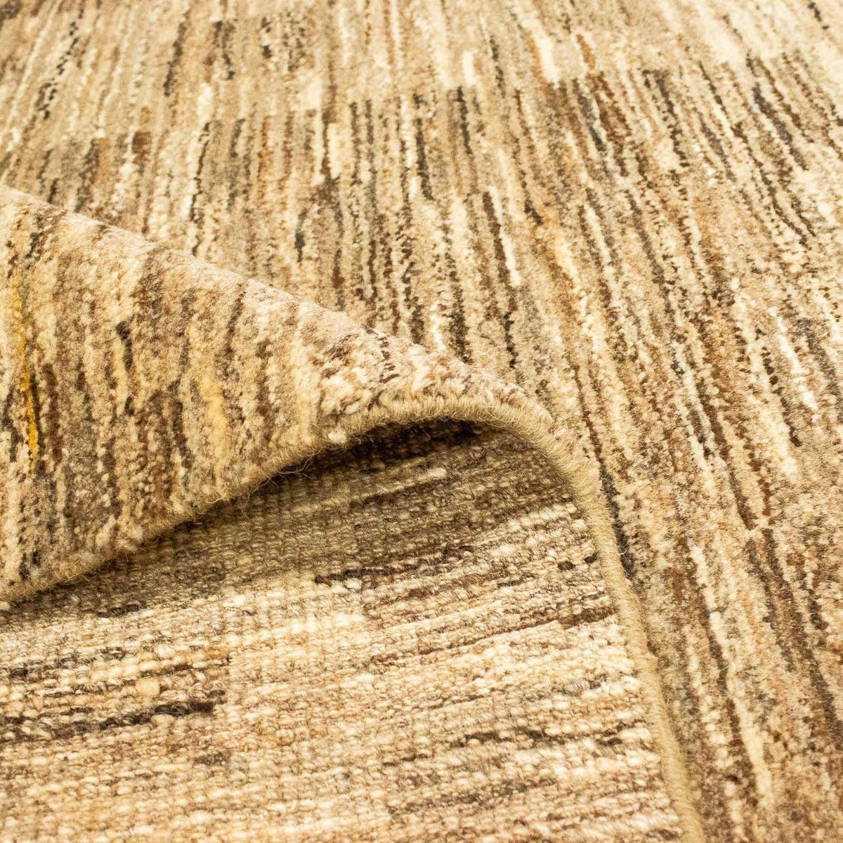 Tapis Gabbeh - Indus - 153 x 95 cm - marron clair