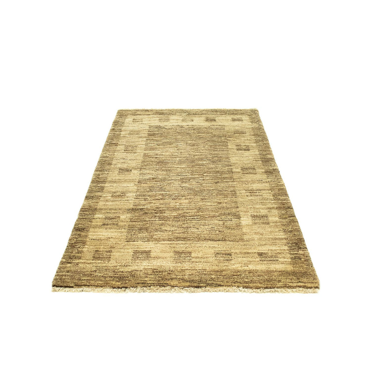 Tapis Gabbeh - Indus - 153 x 95 cm - marron clair