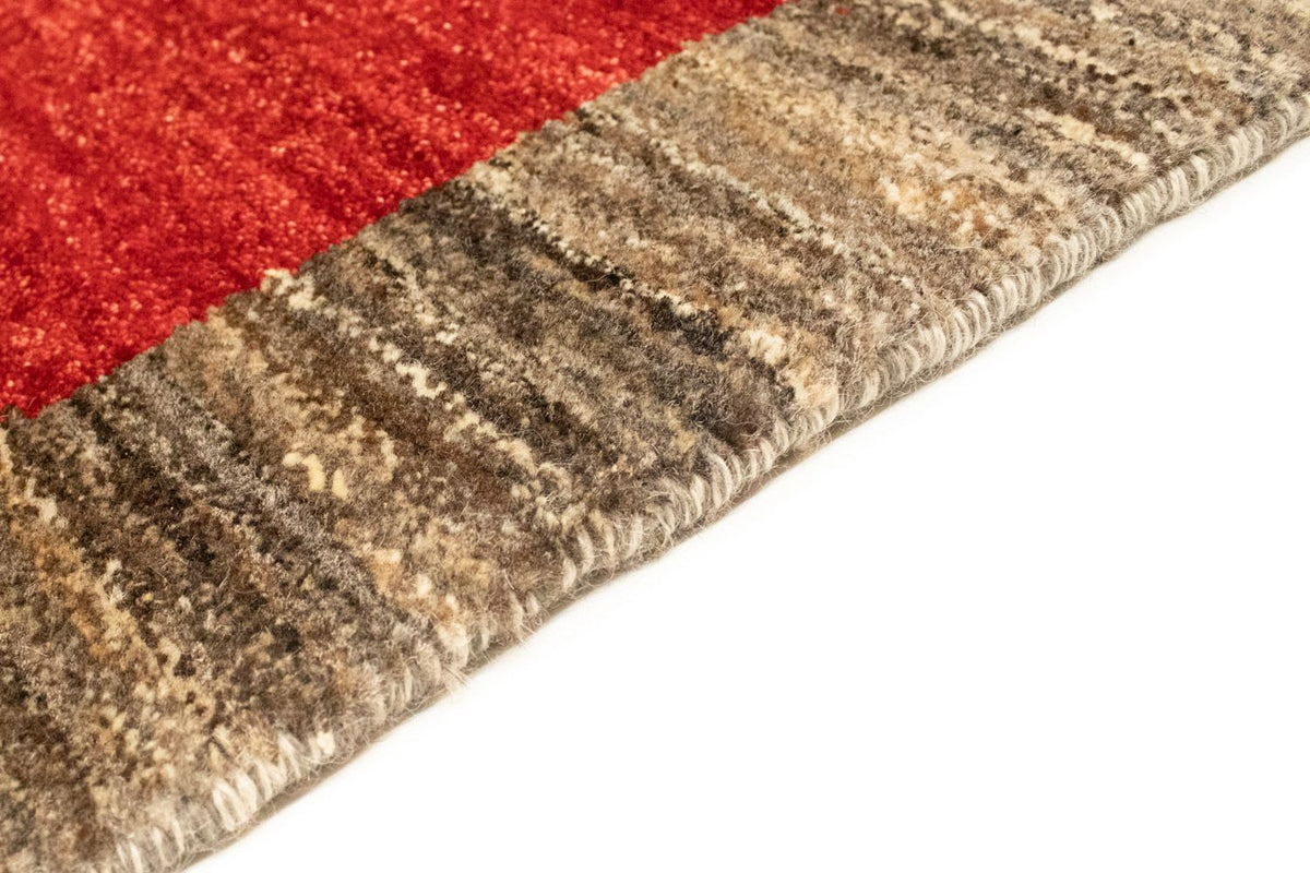 Tapis Gabbeh - Indus - 248 x 169 cm - rouge