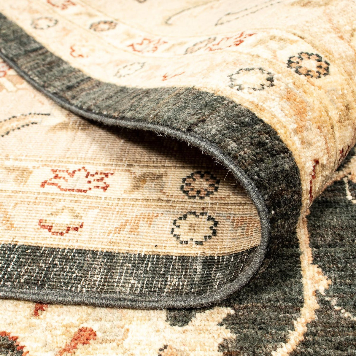 Tapis Ziegler - 424 x 293 cm - bleu foncé