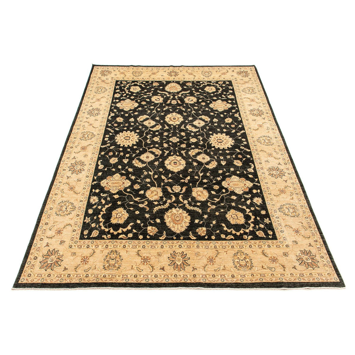 Tapis Ziegler - 424 x 293 cm - bleu foncé