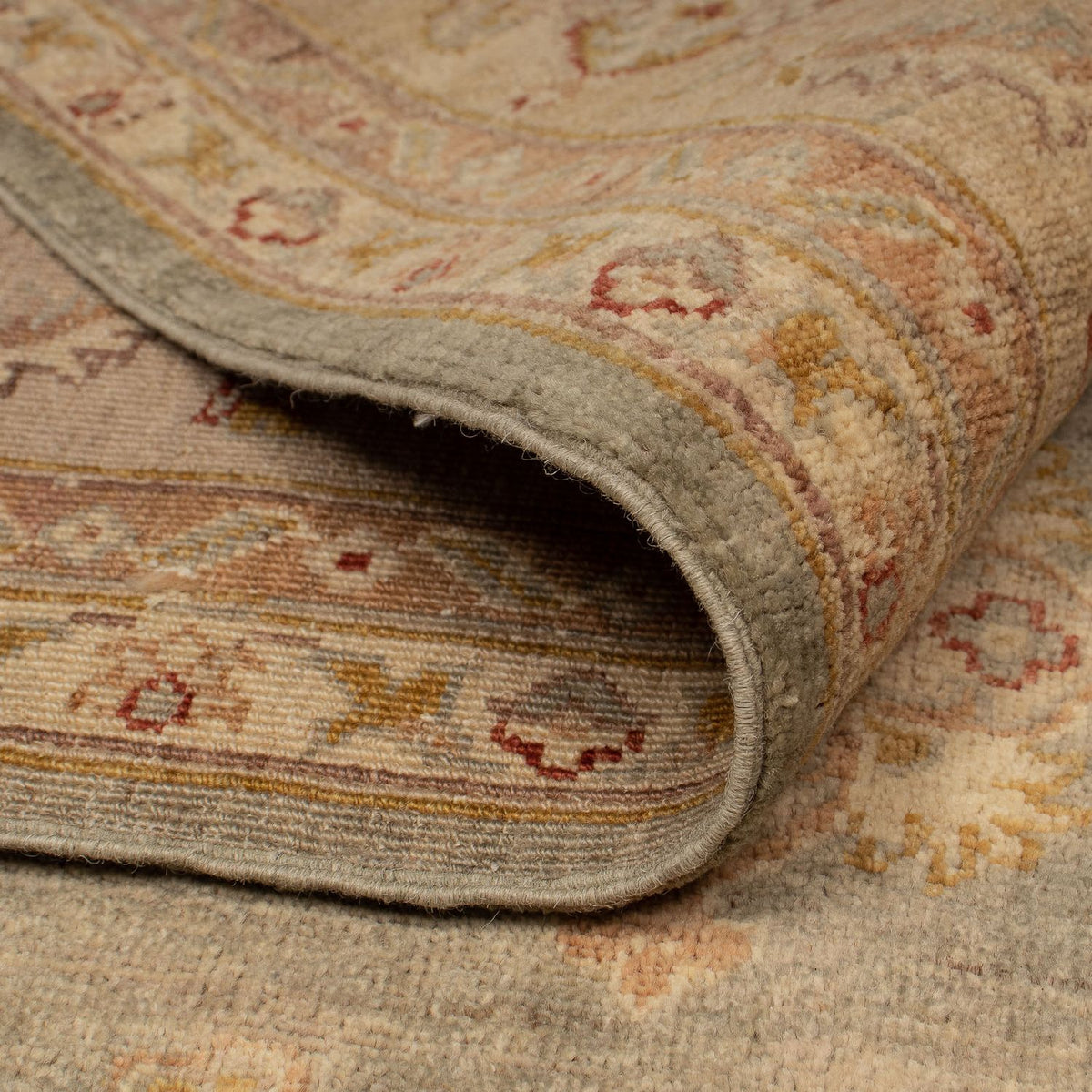 Tapis Ziegler - 307 x 247 cm - marron clair